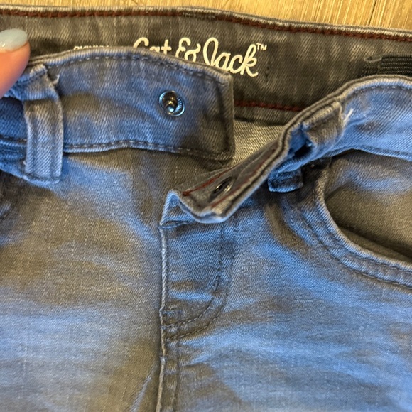 Stylish Kids Denim Jeans - Black and Gray - Picture 7 of 10